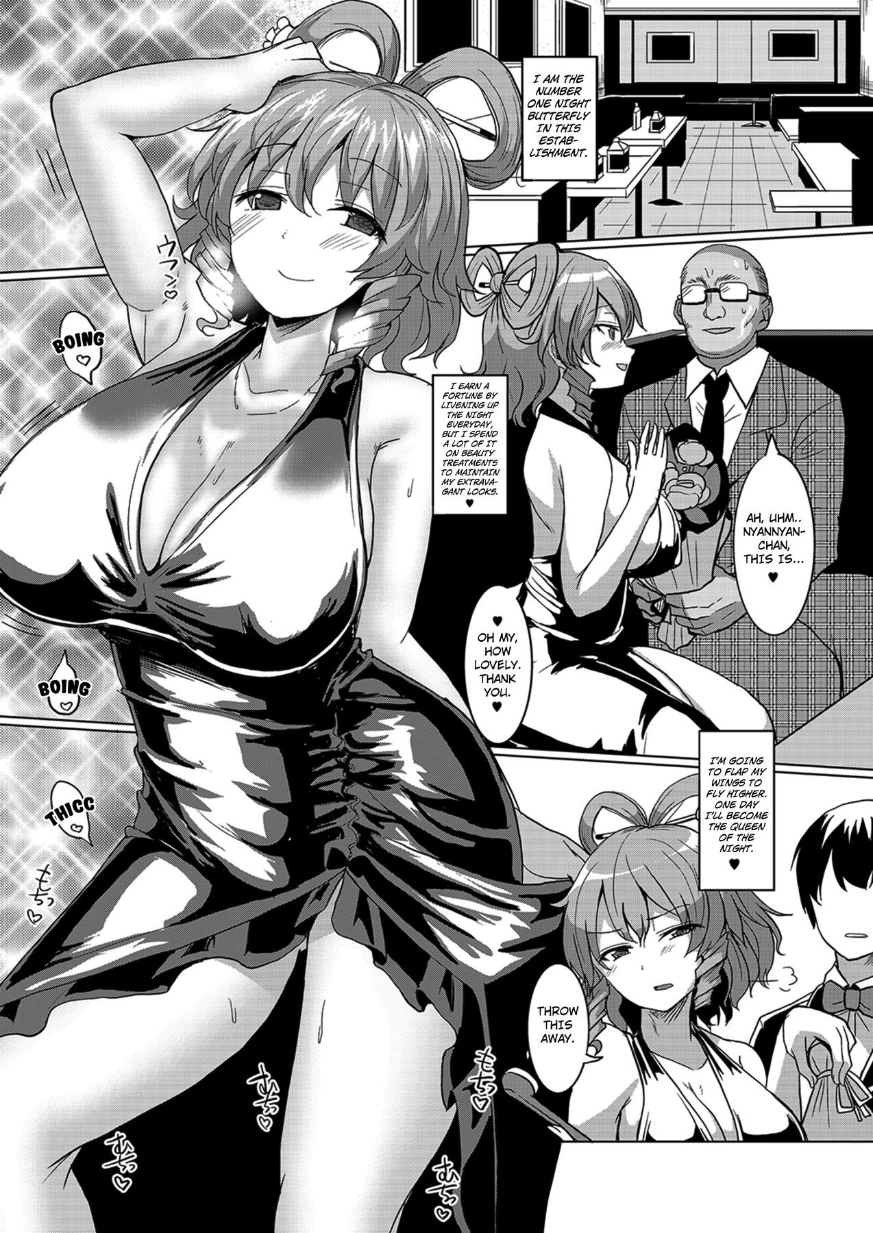 Hentai Manga Comic-The Cabaret Girl Wicked Hermit Falls into Debauchery-Read-2